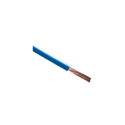 Fil électrique rigide HO7V-U 1,5 mm2 Bleu C100m (Prix au m)