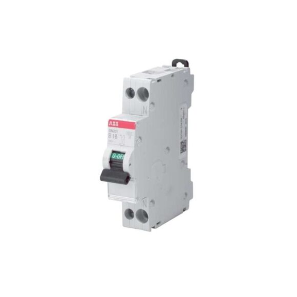 ABB Disjoncteur Ph+N courbe C 16A-3KA 2CSS235102R0164