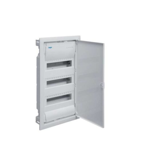Hager Coffret encastré Volta 12 modules - 3 rangées VU36