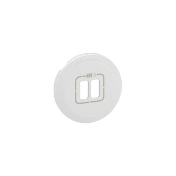 LEGRAND Céliane Enjoliveur prise USB double blanc - 068256