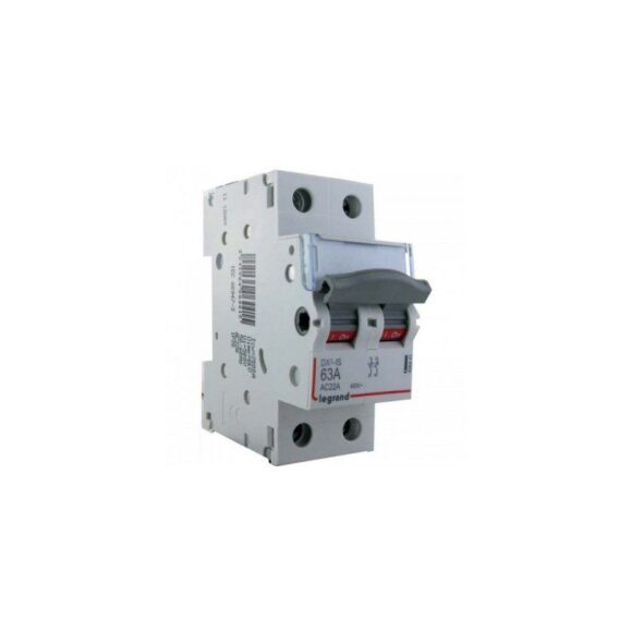 LEGRAND DX3 Interrupteur sectionneur bipolaire 400V 63A - 406441
