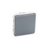 Legrand - Interrupteur ou va-et-vient Plexo composable IP55 10AX 250V - gris - Réf : 069511