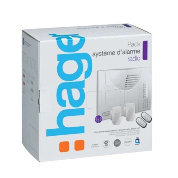 Pack système d'alarme LS radio, 4 gp. (SK304-22F)