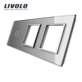 plaque 1 bouton 2 encadrements 1
