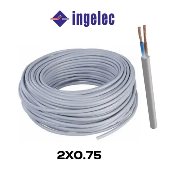 Câble souple  2x0,75mm² U500 SV1V Ingelec