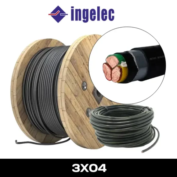 Câble armé RVFV cuivre  3x4mm² U1000 INGELEC